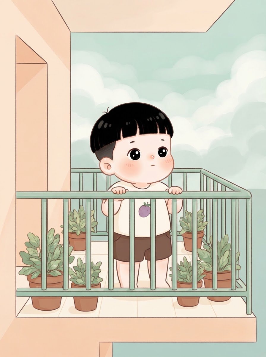 Gấu và cơn mưa đầu tiên