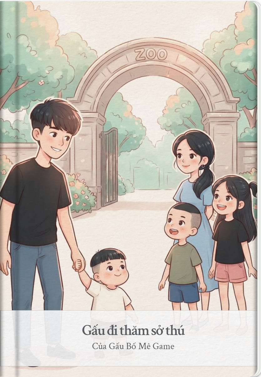 Gấu đi thăm sở thú